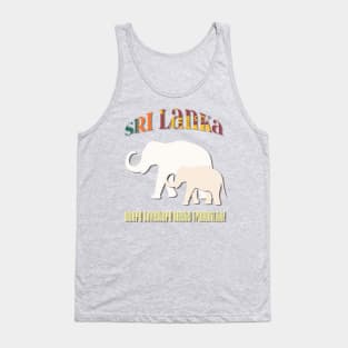 Sri Lanka, Where Adventure Meets Tranquility! Tank Top